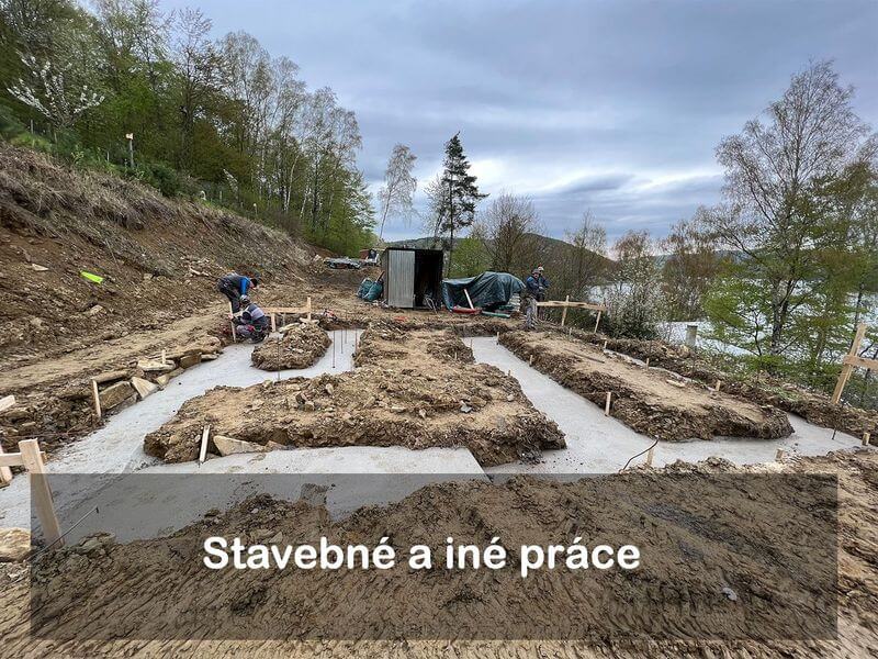 Stavebné práce a iné práce vykopeme odvezeme